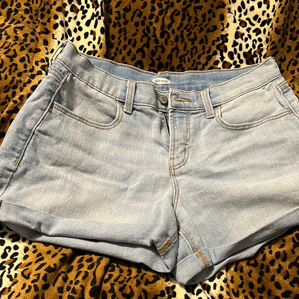 Light blue shorts